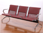 3-Linked Reception Waiting Office Bench: