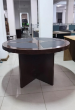 The Round VIP Conference Table provides an elegant and practical setting for meetings, discussions, and collaborative sessions. Its round design encourages easy communication while creating a balanced, professional appearance in conference spaces. The spacious tabletop offers room for documents, laptops, stationery, and other meeting essentials. It is suitable for boardrooms, executive offices, corporate meeting rooms, institutions, and training spaces. In addition, its modern VIP style complements professional interiors. This makes it a suitable choice for organizations seeking quality conference tables and office furniture in Kenya.