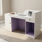 1.6M Glossy Front Office Reception Desk - Image 19
