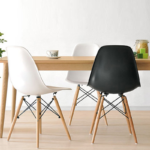 The Plastic Armless Eames Chair is a modern and versatile seating solution for homes, offices, dining areas, restaurants, and commercial spaces. Its clean armless design creates a simple and contemporary appearance. In addition, the lightweight construction makes it easy to move and rearrange. Therefore, it is suitable for flexible seating arrangements in different environments. This Plastic Armless Eames Chair provides practical seating around dining tables, office tables, meeting tables, and desks. Its armless profile allows users to position several chairs close together without creating a crowded appearance. Furthermore, the simple shape makes it easy to coordinate with different table styles and interior designs. The plastic construction offers a practical option for everyday seating. Its smooth surface is easy to wipe and maintain with suitable cleaning methods. Meanwhile, the modern Eames-inspired design adds a stylish touch to the room. As a result, the chair can work well in both residential and commercial interiors. The Plastic Armless Eames Chair is suitable for dining rooms, kitchens, cafés, restaurants, offices, meeting rooms, training centres, schools, and event spaces. It can also provide additional seating in waiting areas and community spaces. Moreover, its versatile design makes it useful for everyday activities as well as occasional gatherings. The chair is also convenient for spaces that require frequent rearrangement. Users can move it around as seating requirements change. In addition, the armless design helps maximize available space around tables. Whether you are furnishing a dining area, office, restaurant, or event venue, this chair provides a practical and attractive seating option. Key Features Modern Eames-inspired design Armless seating profile Plastic construction Lightweight and easy to move Smooth easy-to-clean surface Space-efficient design Suitable for dining areas Ideal for offices and meeting rooms Suitable for cafés and restaurants Ideal for homes and commercial spaces