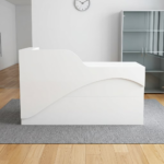 1.6M Glossy Front Office Reception Desk - Image 13